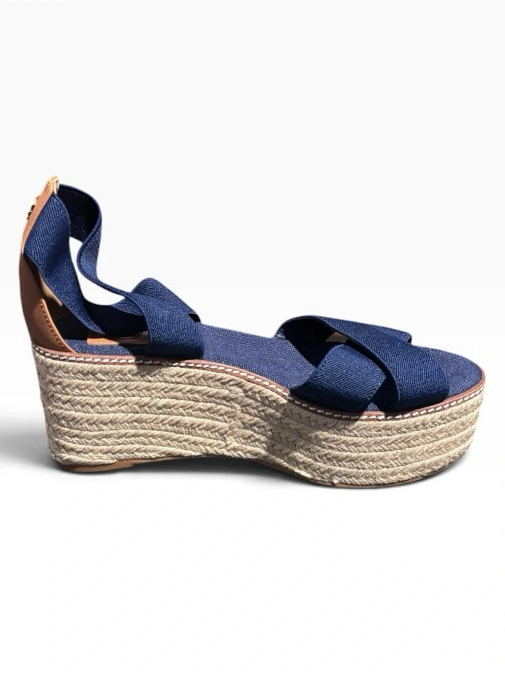 Tory Burch Frieda Espadrille Platform Wedge Sandals